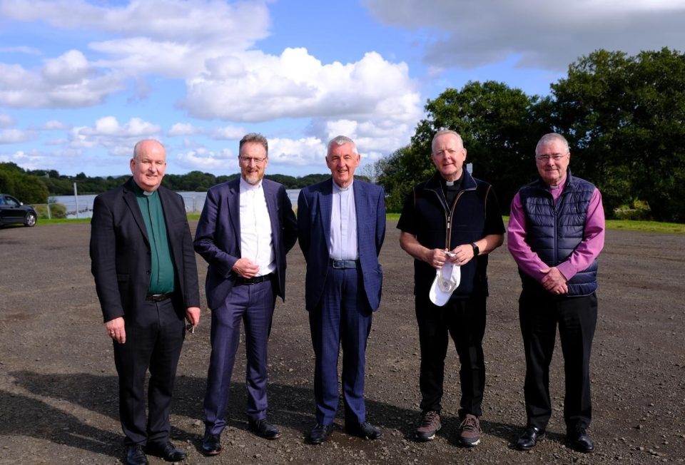Church Leaders visit Lough Neagh