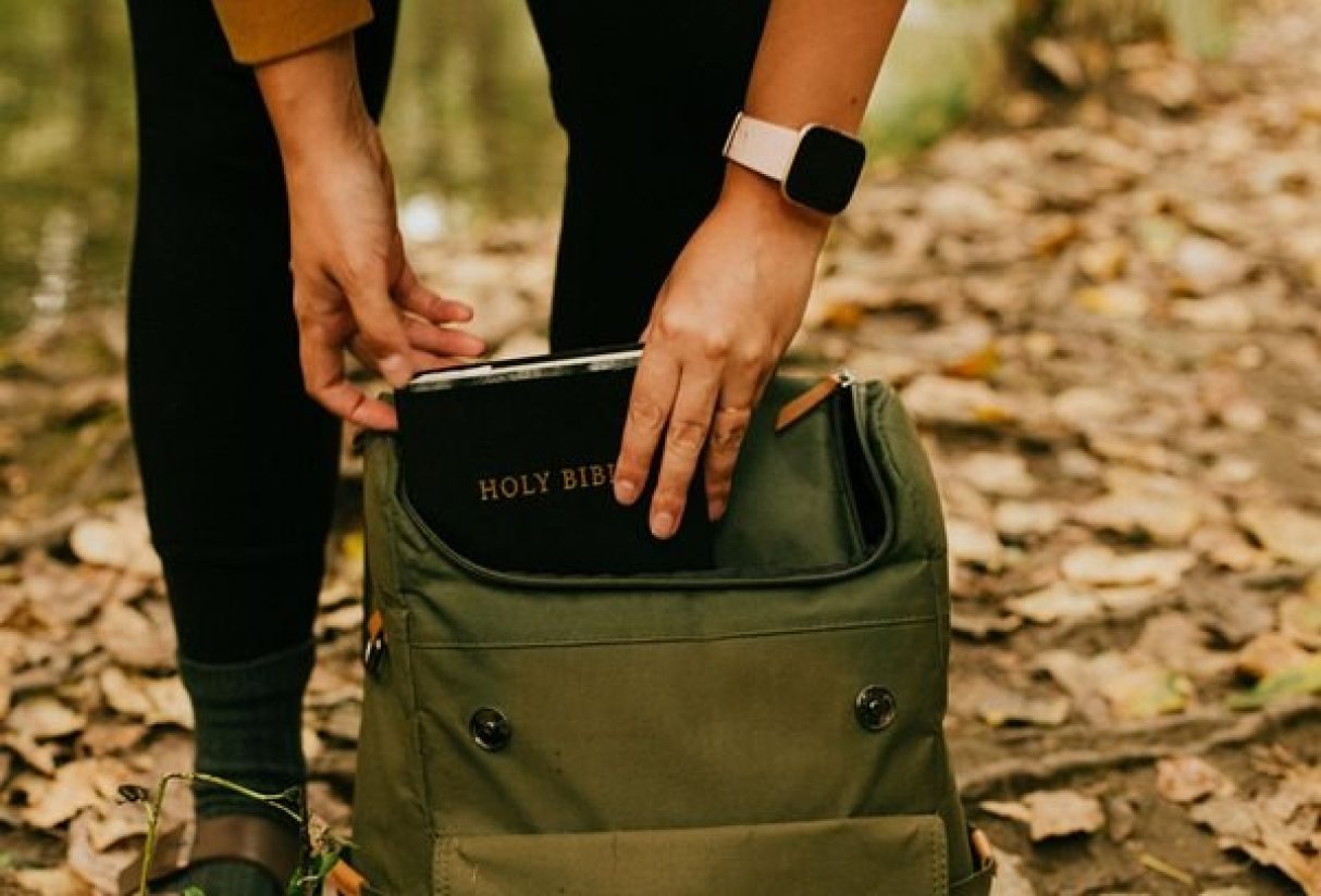 Personal Stories bible backpack