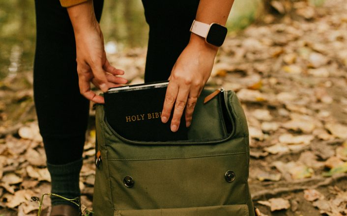 Personal Stories bible backpack