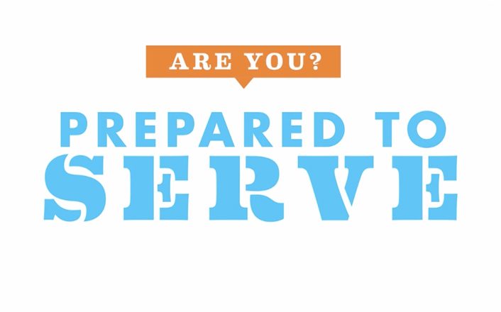Prepared to Serve 4col text image